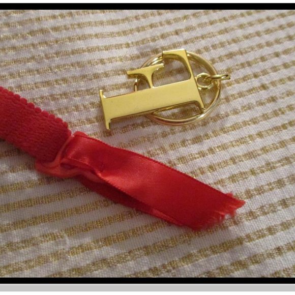 SIMONE RED LACE SATIN GARTER - Picture 8 of 13